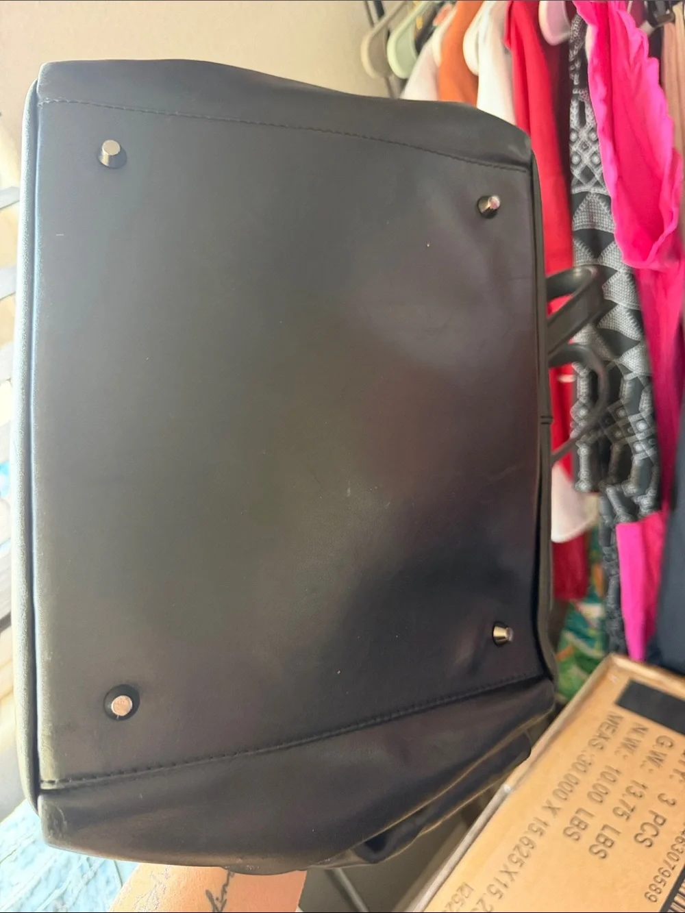 DKNY Black Tote Laptop Bag